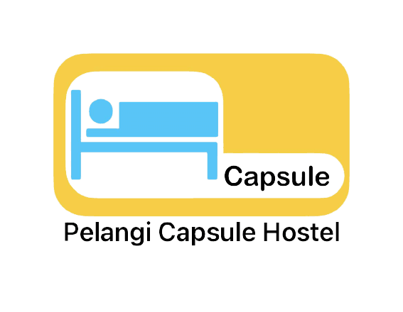 Pelangi Capsule Hostel Logo - Budget accommodation in Johor Bahru