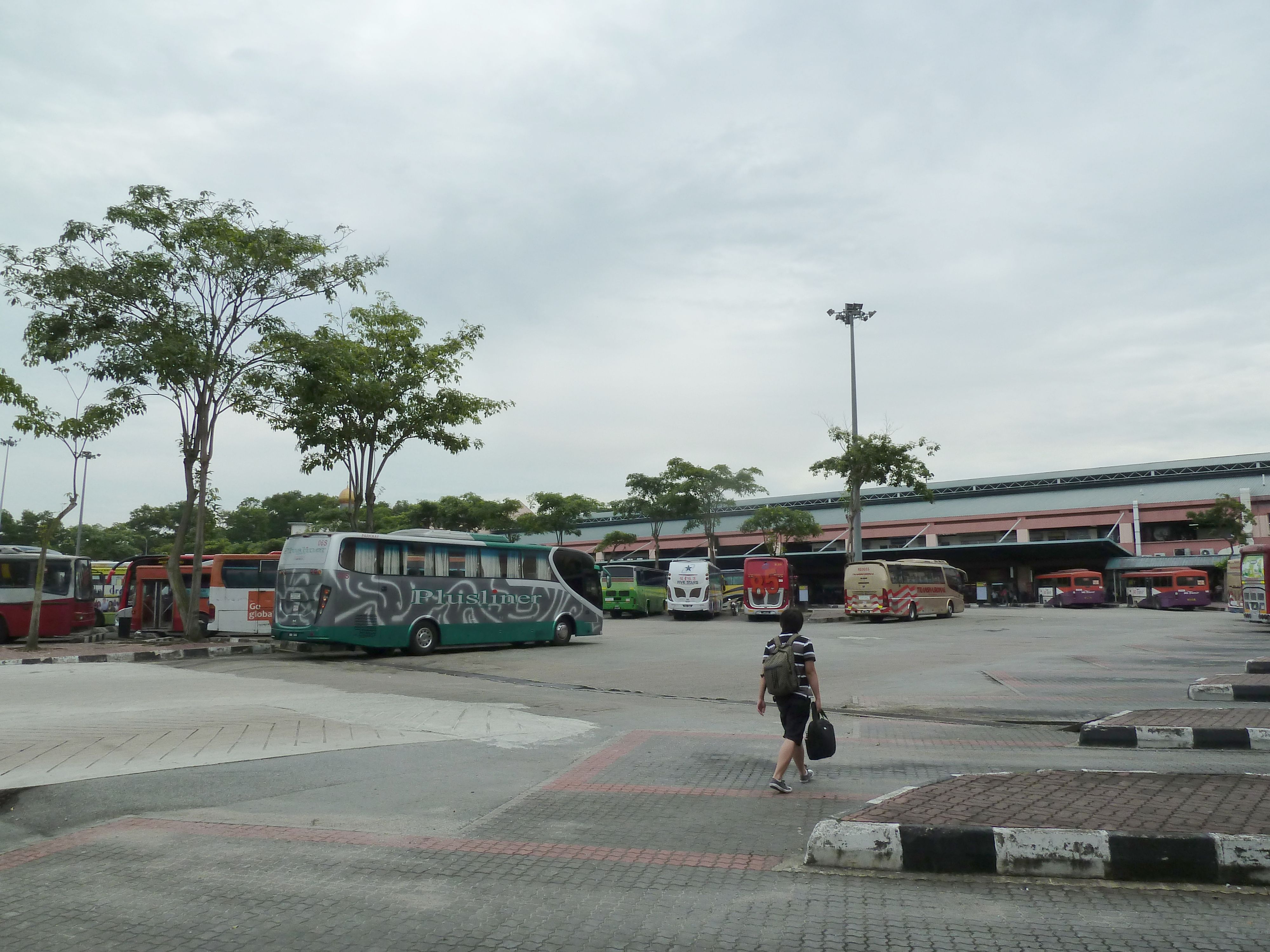 Larkin Sentral bus terminal, Johor Bahru — the city's long-distance and local bus hub