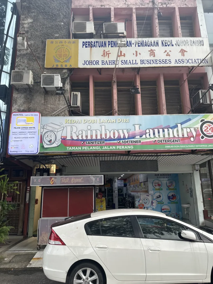 Pelangi Capsule Hostel building